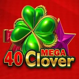 40 Mega Clover logo by Amusnet Interactive Slotrize Casino