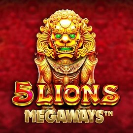 5 Lions Megaways logo by Pragmatic Play at Slotrize Casino