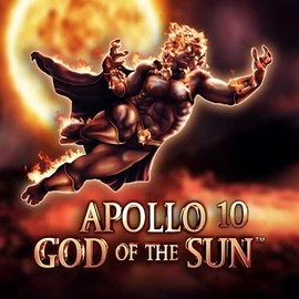 Slots logo of Apollo God of the Sun from Novomatic at Slotrize Casino