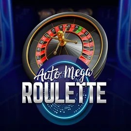 Auto Mega Roulette game by Pragmatic Play – logo hosted on Slotrize Casino