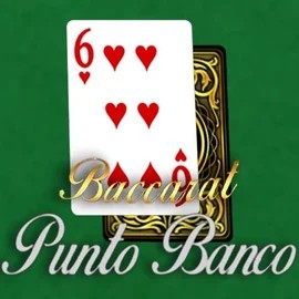 Baccarat - Punto Banco online game logo by Red Tiger Gaming on slotrizee.com