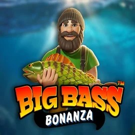 Big Bass Bonanza online game logo by Pragmatic Play on slotrizee.com