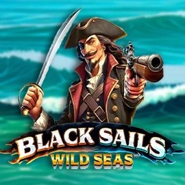 Black Sails Wild Seas logo – Slots by Infinity Dragon Studios at Slotrize Casino
