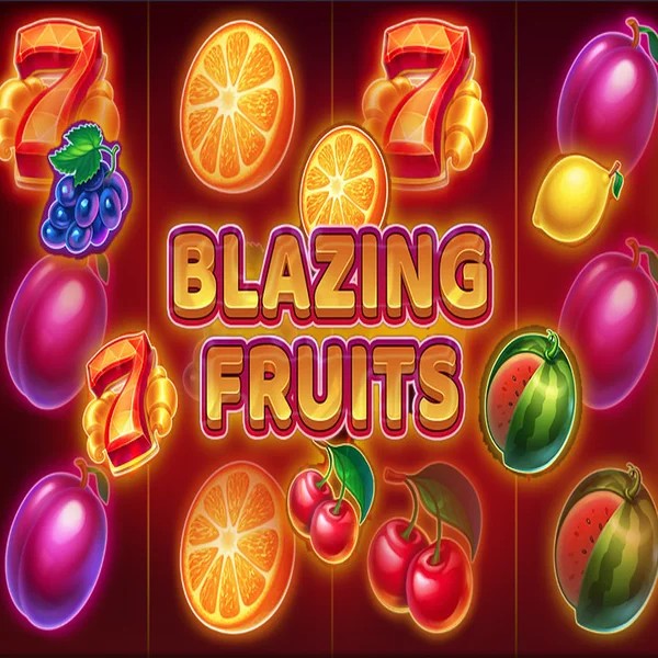 Blazing Fruits logo by Inbet Games Slotrize Casino