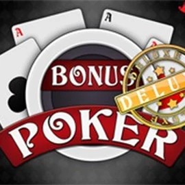 Bonus Poker Deluxe - 3 Hands logo – Table Games by RTG (Reel Time Gaming) at Slotrize Casino