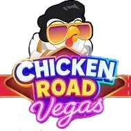 Chicken Road Vegas by InOut, showcased at slotrizee.com – game logo