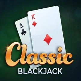 Classic Blackjack logo by Red Tiger Gaming Slotrize Casino