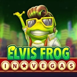 Elvis Frog In Vegas logo by BGAMING at Slotrize Casino