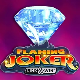 Official Slots logo: Flaming Joker Link and Win by Barstruck at Slotrize Casino