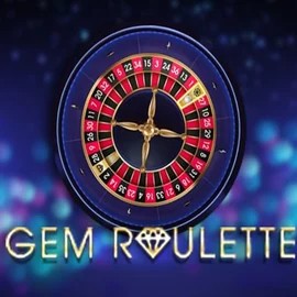 Gem Roulette logo by iSoftBet at Slotrize Casino
