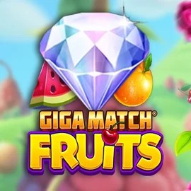 Giga Match Fruits by RubyPlay, showcased at slotrizee.com – game logo