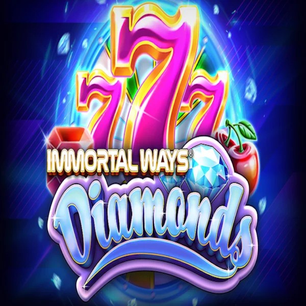 Immortal Ways Diamonds game by RubyPlay – logo hosted on Slotrize Casino