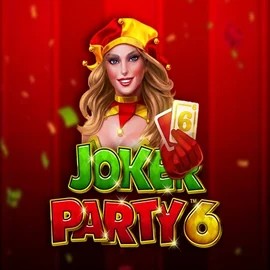 Joker Party 6 casino game by Greentube – featured logo at Slotrize Casino
