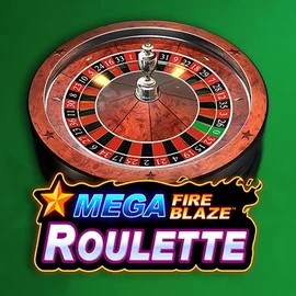 Mega Fire Blaze Roulette by Playtech, showcased at slotrizee.com – game logo