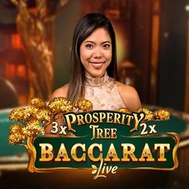 Prosperity Tree Baccarat slot icon by Evolution, available at Slotrize Casino