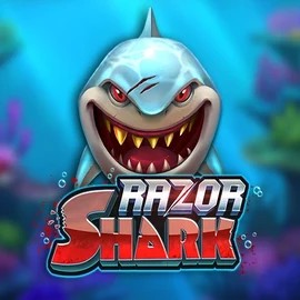 Official Slots logo: Razor Shark by Push Gaming at Slotrize Casino