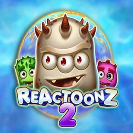 Enjoy Reactoonz 2 by Play'n GO – logo hosted on slotrizee.com