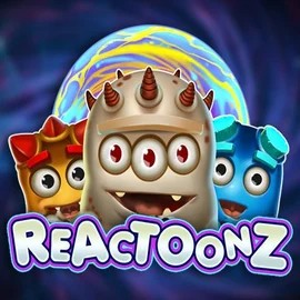 Reactoonz logo by Play'n GO Slotrize Casino