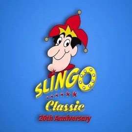 Slingo Classic 20th Anniversary casino game by Slingo – featured logo at Slotrize Casino