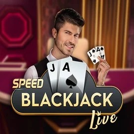 Speed Blackjack game by Pragmatic Play – logo hosted on Slotrize Casino