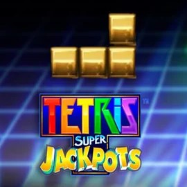 Tetris Super Jackpots slot logo by WMS at Slotrize Casino