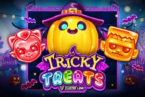 Tricky Treats logo – Slots by Push Gaming at Slotrize Casino