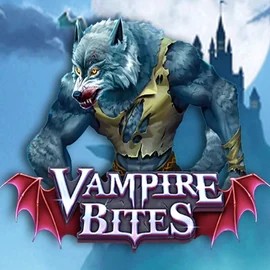 Vampire Bites game by Amusnet Interactive – logo hosted on Slotrize Casino