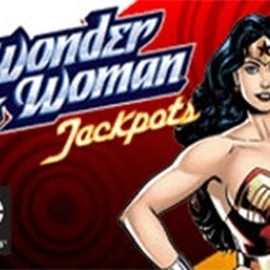 Official Jackpots logo: Wonder Woman Jackpots by Amaya at Slotrize Casino